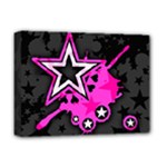 Pink Star Design Deluxe Canvas 16  x 12  (Stretched) 
