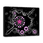 Pink Star Explosion Deluxe Canvas 20  x 16  (Stretched)