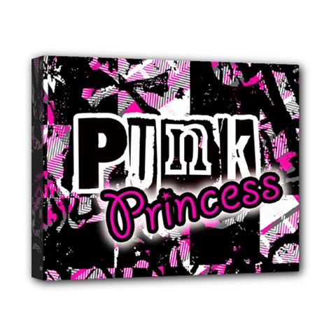 Punk Princess Canvas 10  x 8  (Stretched) from UrbanLoad.com