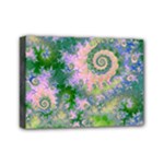 Rose Apple Green Dreams, Abstract Water Garden Mini Canvas 7  x 5  (Framed)