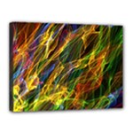 Abstract Smoke Canvas 16  x 12  (Framed)