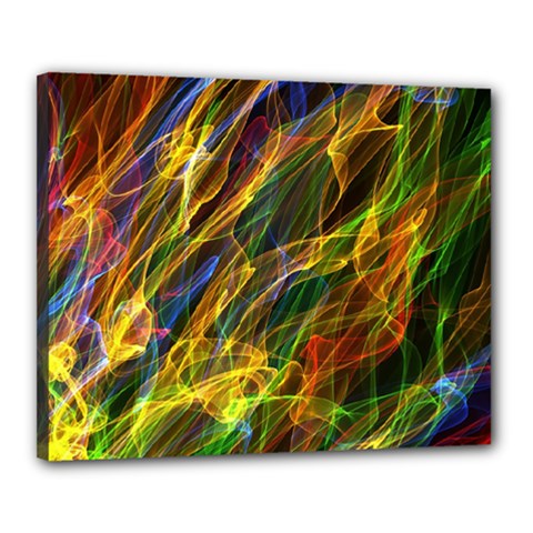 Abstract Smoke Canvas 20  x 16  (Framed) from UrbanLoad.com