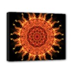 Flaming Sun Canvas 10  x 8  (Framed)