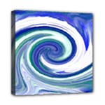 Abstract Waves Mini Canvas 8  x 8  (Framed)