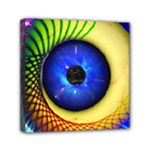 Eerie Psychedelic Eye Mini Canvas 6  x 6  (Framed)
