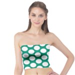 Emerald Green Polkadot Tube Top