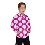 Pink Polkadot Wind Breaker (Kids)