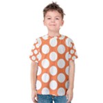 Orange Polkadot Kid s Cotton Tee