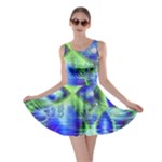 Irish Dream Under Abstract Cobalt Blue Skies Skater Dress