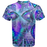 Peacock Crystal Palace Of Dreams, Abstract Men s Cotton Tee