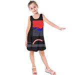 Geometrical abstraction Kids  Sleeveless Dress