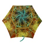 Autumn Landscape Impressionistic Design Mini Folding Umbrellas