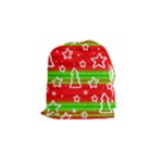 Christmas pattern Drawstring Pouches (Small) 