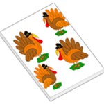 Thanksgiving turkeys Large Memo Pads