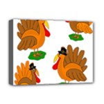 Thanksgiving turkeys Deluxe Canvas 16  x 12  