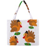 Thanksgiving turkeys Mini Tote Bag