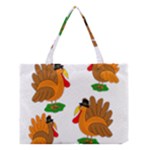 Thanksgiving turkeys Medium Tote Bag