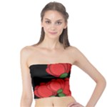 Red tulips Tube Top
