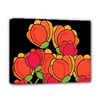 Orange tulips Deluxe Canvas 14  x 11 