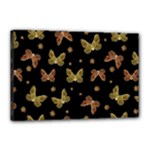 Insects Motif Pattern Canvas 18  x 12 