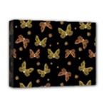 Insects Motif Pattern Deluxe Canvas 16  x 12  