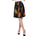 Floral abstraction A-Line Skirt