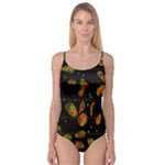 Floral abstraction Camisole Leotard 