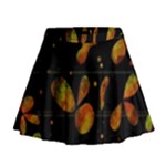 Floral abstraction Mini Flare Skirt