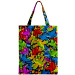 Colorful airplanes Zipper Classic Tote Bag