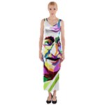 Ghandi Fitted Maxi Dress