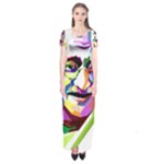 Ghandi Short Sleeve Maxi Dress