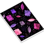 Purple and pink flowers  Large Memo Pads