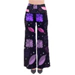 Purple and pink flowers  Pants