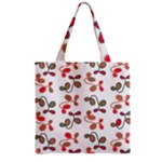 Simple garden Zipper Grocery Tote Bag