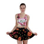 Flowers and ladybugs 2 Mini Skirt