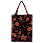 Flowers and ladybugs 2 Classic Tote Bag