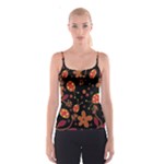 Flowers and ladybugs 2 Spaghetti Strap Top