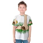 Barefoot in the grass Kids  Cotton Tee