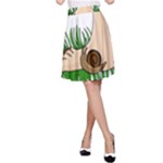 Barefoot in the grass A-Line Skirt