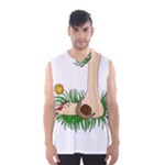 Barefoot in the grass Men s Basketball Tank Top