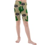 Cactuses Kids  Mid Length Swim Shorts