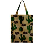 Cactuses Zipper Classic Tote Bag