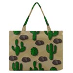 Cactuses Medium Zipper Tote Bag