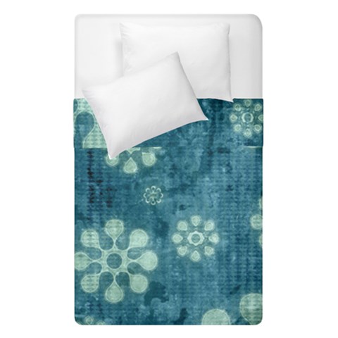 Snow Flake Art Duvet Cover Double Side (Single Size) from UrbanLoad.com