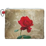 Red Rose Art Canvas Cosmetic Bag (XXL)