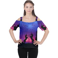 Cutout Shoulder T-Shirt 