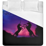 Unicorn Sunset Duvet Cover (King Size)