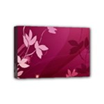 Pink Flower Art Mini Canvas 6  x 4  (Stretched)