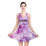 Purple Bubble Art Reversible Skater Dress