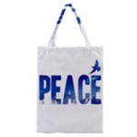 Peace Bird Classic Tote Bag